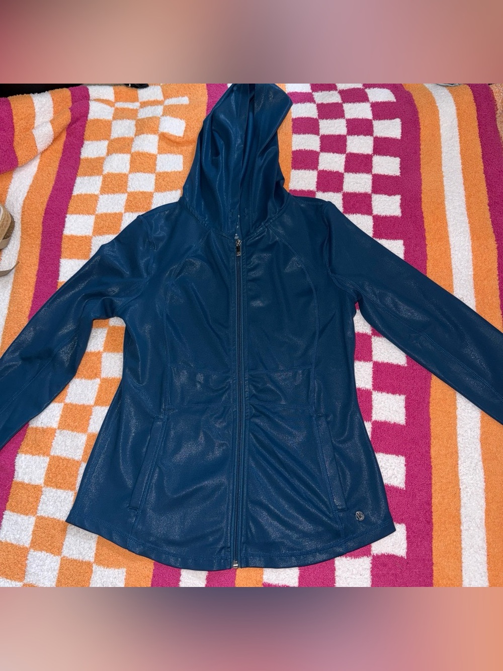 BuffBunny Navy Hooded Utility Jacket